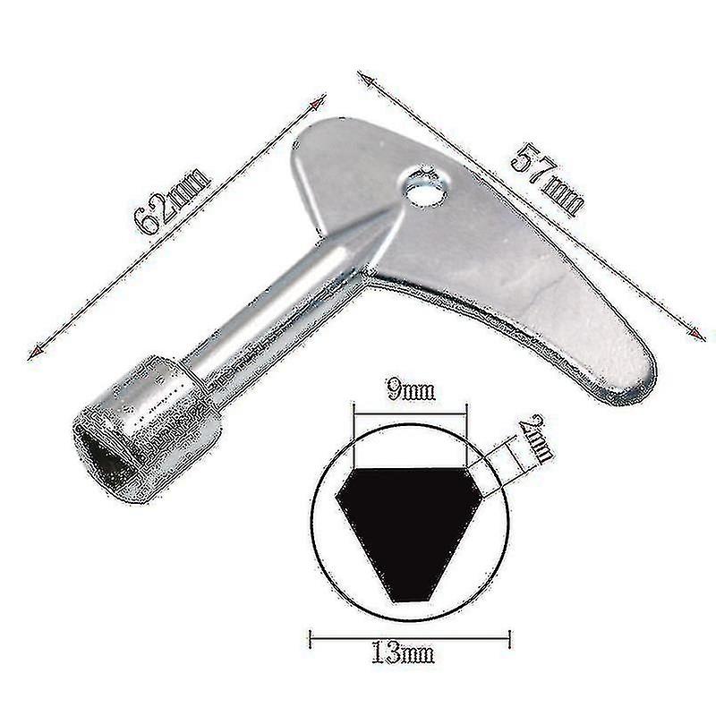 Elevator Triangle Key/train Door Triangle Lock Accessories