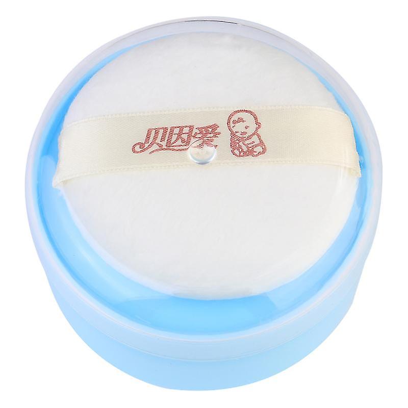 1set Baby Powder Puff Box