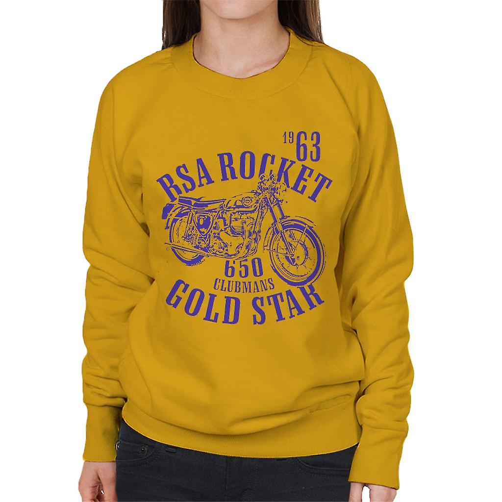 BSA Rocket 650 Clubmans Gold Star Women's Sweatshirt