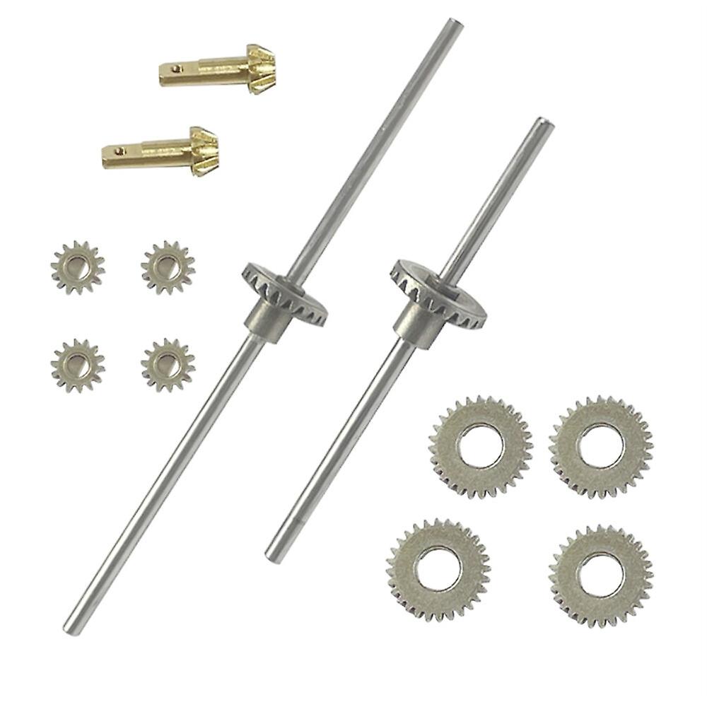 LDR/C LDP06 1/12 Unimog RC Car Spare Metal Full Gear Set of Front Rear Portal Axle L0063 Vehicles Mo