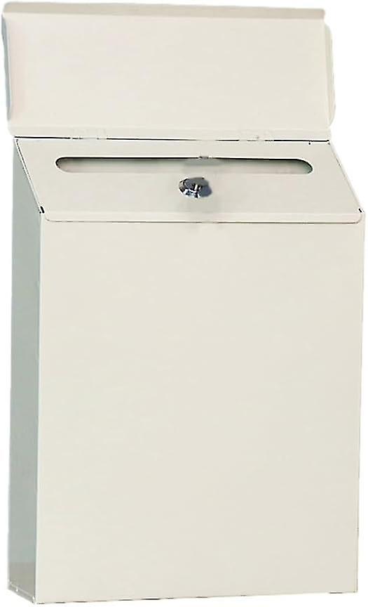 Wall Mounted Outdoor Locking Key Drop Box Mailbox