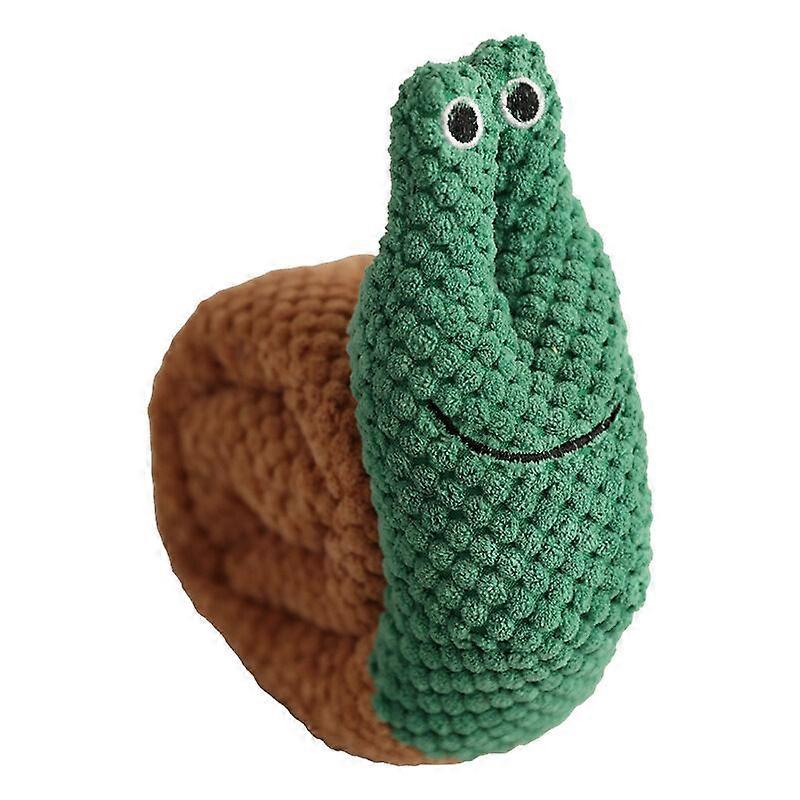 Interactive Dog Toy for Stress Relief, Smart Dog Toy, Squeaky Toy, Snuff, Snail