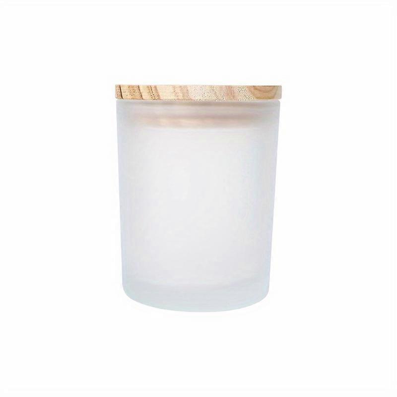 Versatile 7oz Storage Jars with Wooden Lids - Multipurpose, Transparent, Dishwasher Safe - Available in 1/6/12 Packs