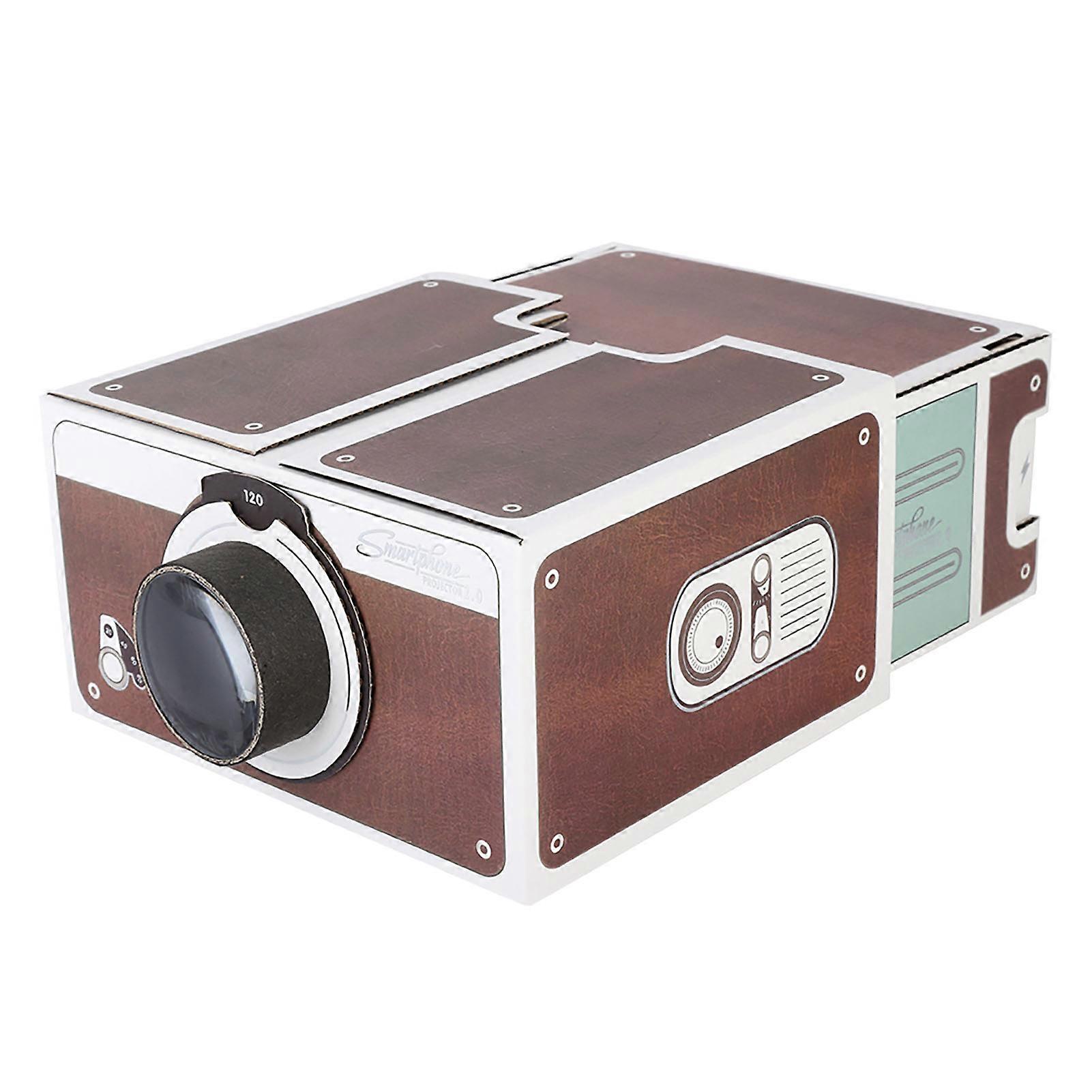 Second-generation Mini DIY Home Portable Smart Mobile Phone Projector Home Cinema