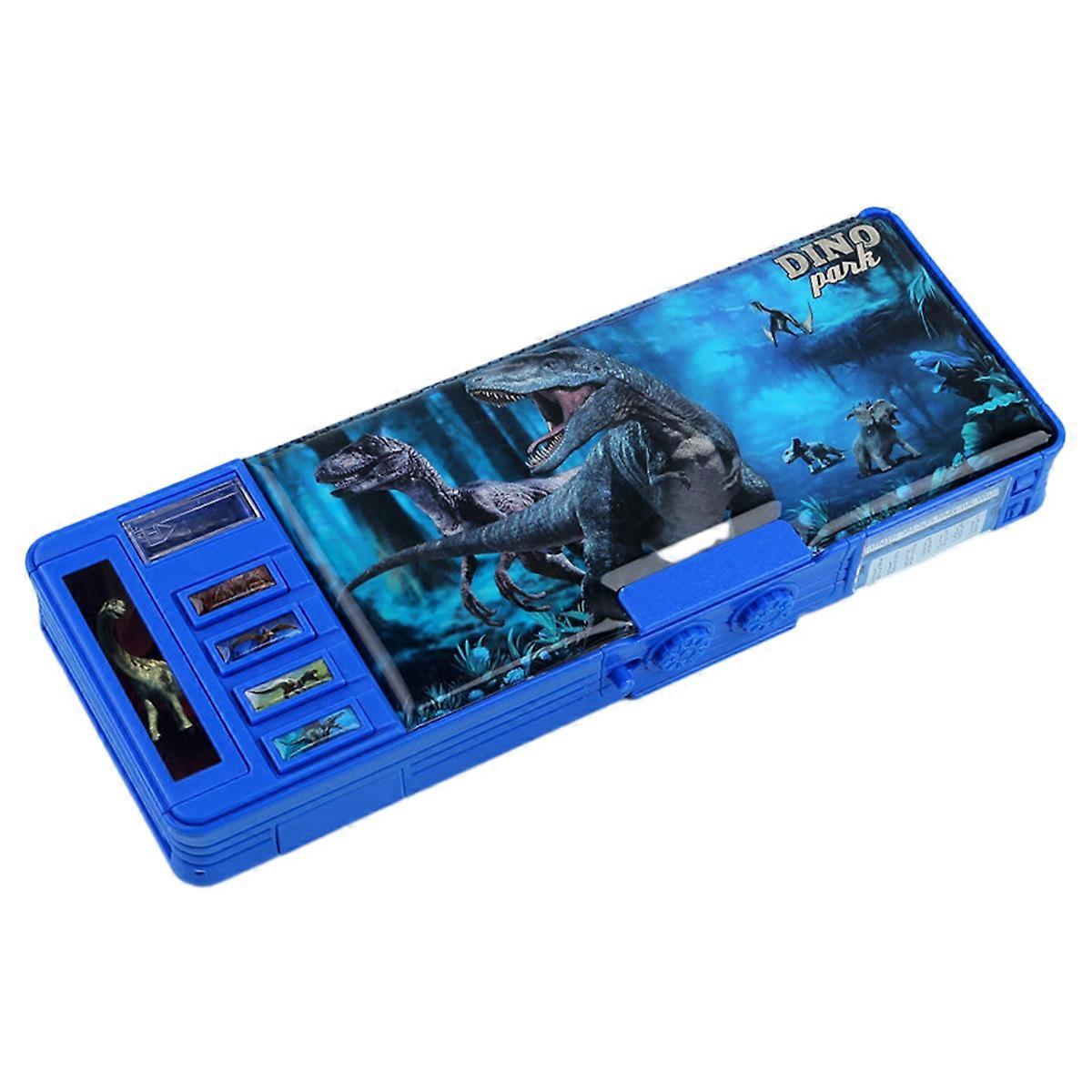 Pencil case for kids, multifunctional stationery organization case with calculator and pencil, cute kid stuff