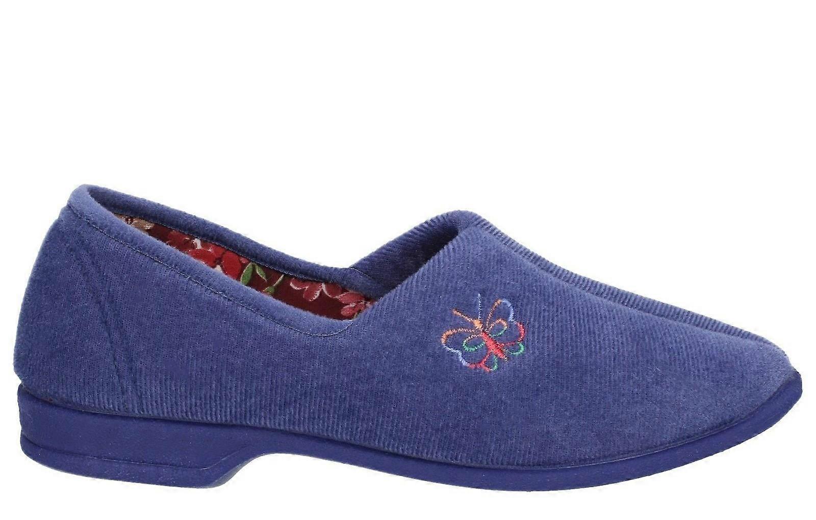 Mirak Bouquet Slipper Blueberry