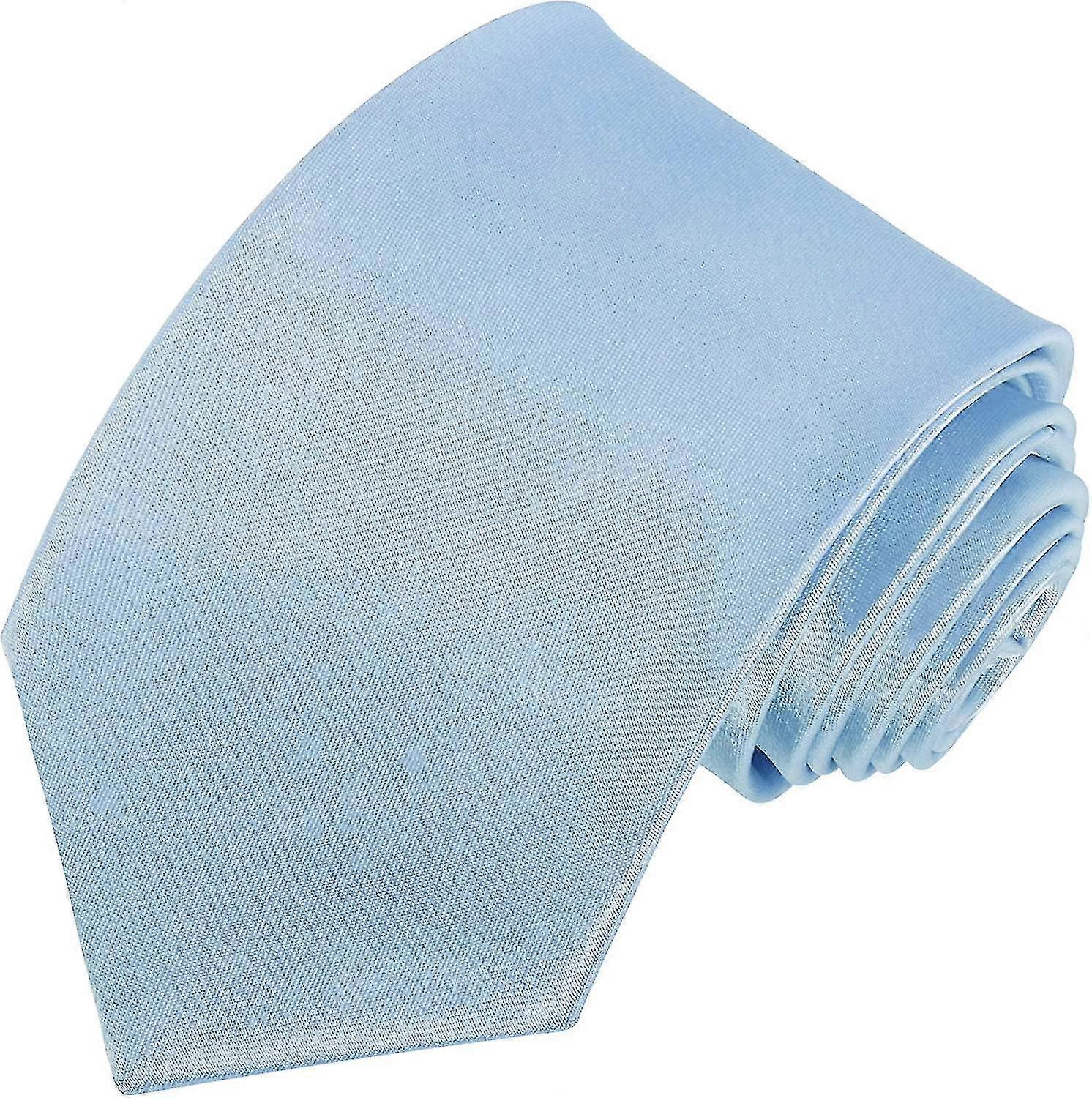 Men Solid Color Neck Tie For Wedding Business Formal