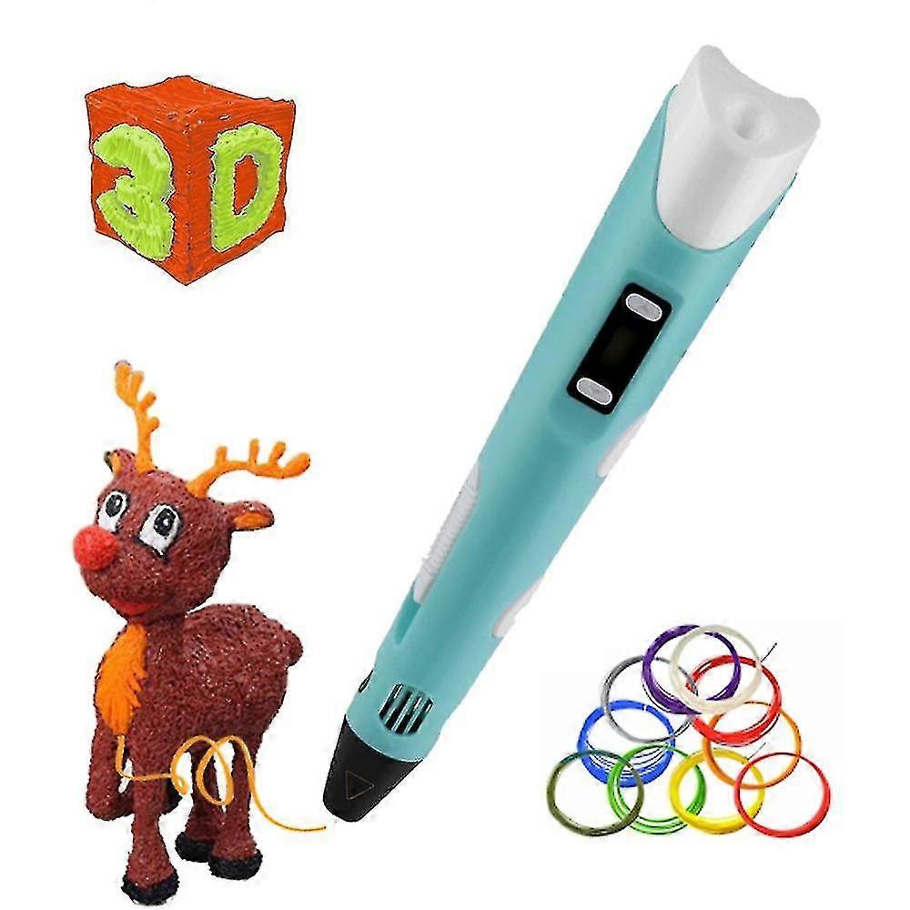 3d Printing Doodle Pen With Lcd Screen Filaments