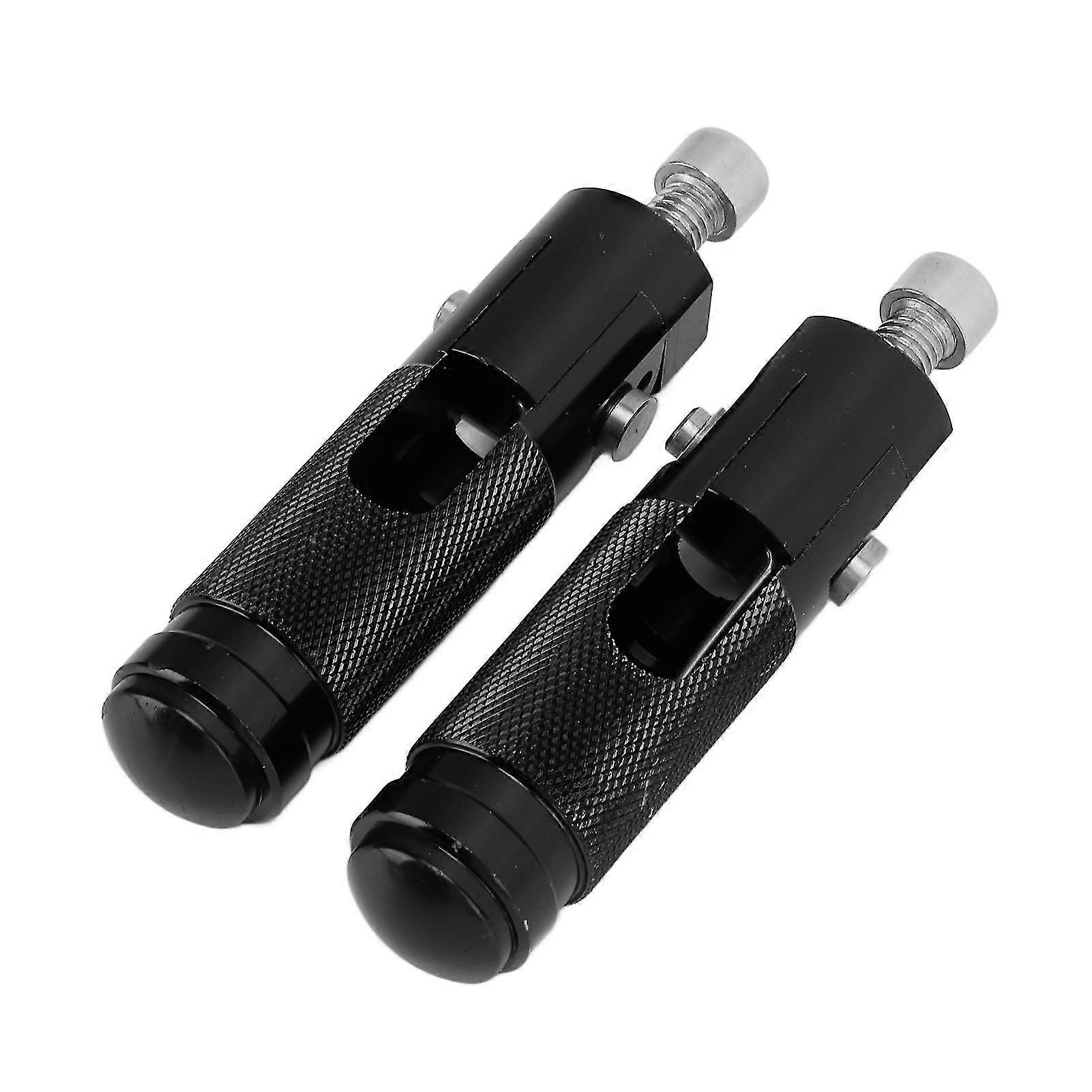 MotorcycleAluminumAlloyFoldingFootrestReplacement-Black