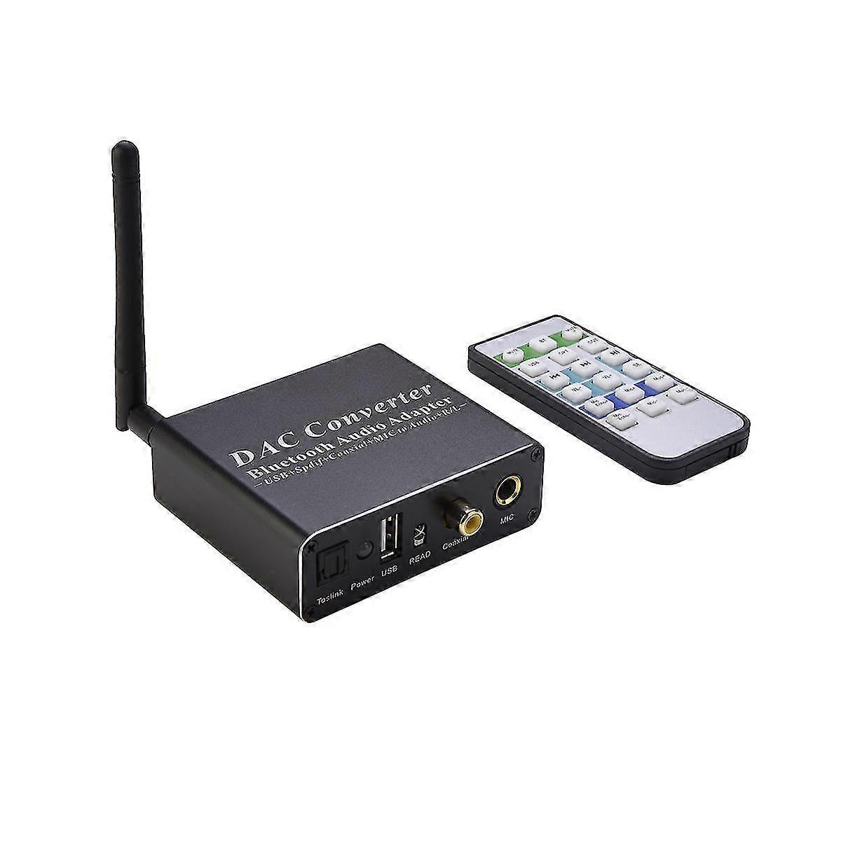 Digital Dac Decoder Optical To Rca Converter Bluetooth 5.0 Receiver Optical Coaxial Digital Audio T