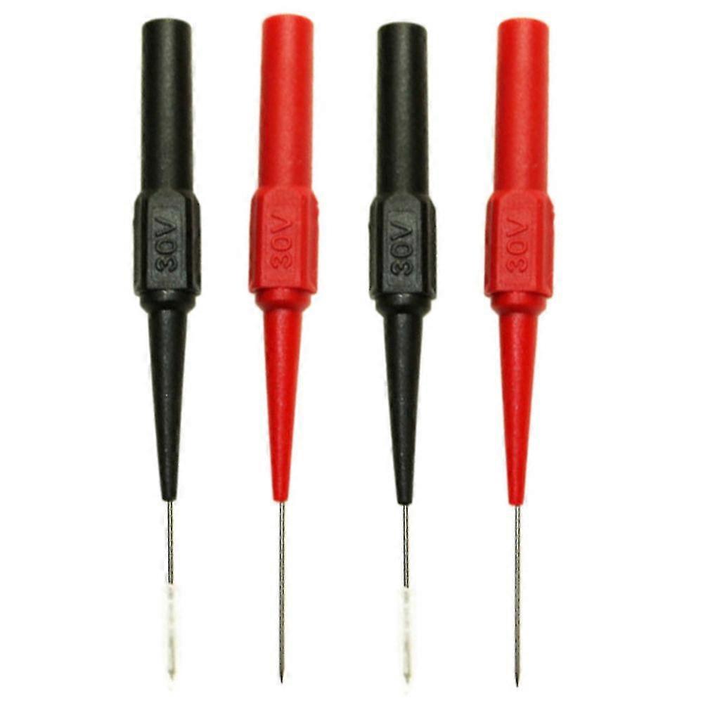 Multimeter Test Lead Fluke Extension Back Probes Sharp Needles Testing Micro Pins
