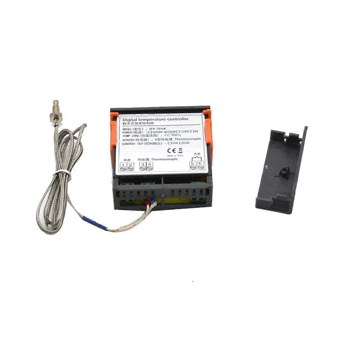 ZFX-7016K Intelligent High Temperature Controller Digital Thermostat Regulator 999 Degree Oven Cont