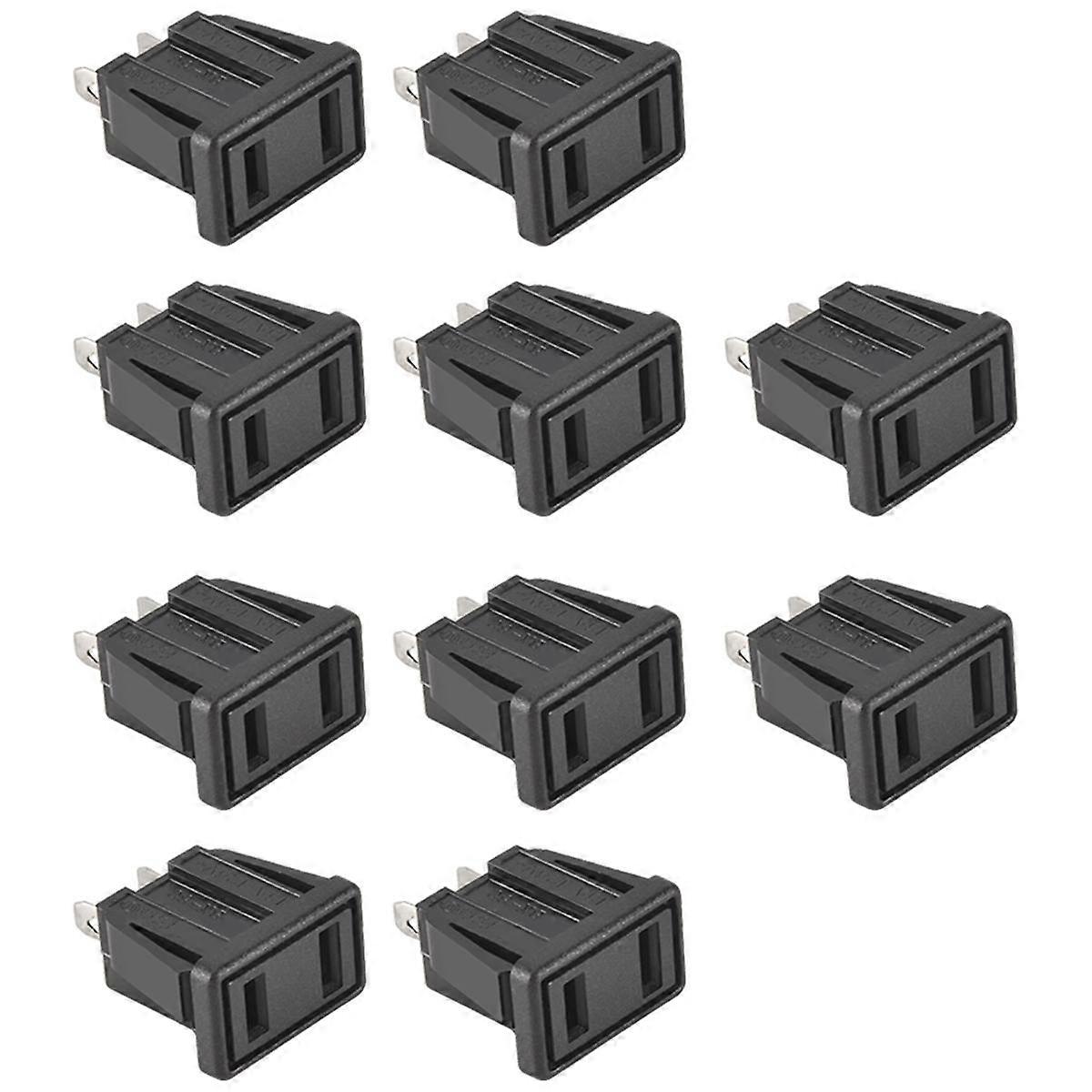 10 x US Type Panel Mounting AC Priză priză AC 250V 10A