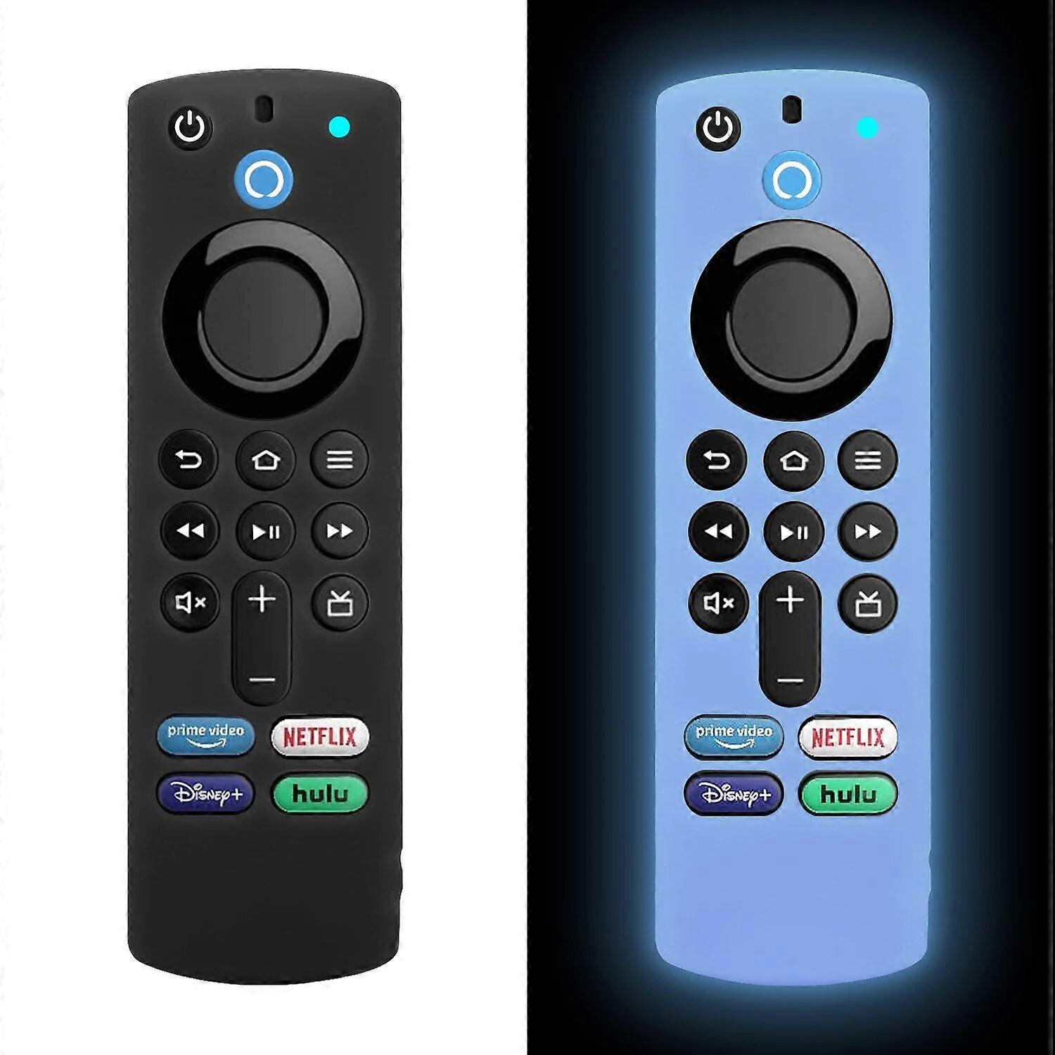 Silicone Remote Controller Case Compatible for Amazon ALEXA Fire TV Stick 4K 3rd Generation Shockproof Anti-Slip Protector Cover