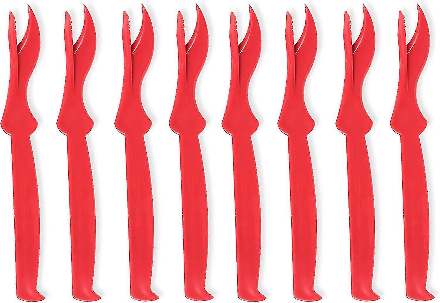 Seafood Sheller, Pack Of 8, Red