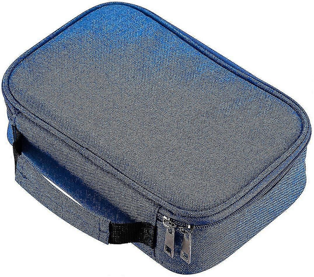 Pencil Case, 72 Slots Multi-functional Large Capacity Pens Case,blue