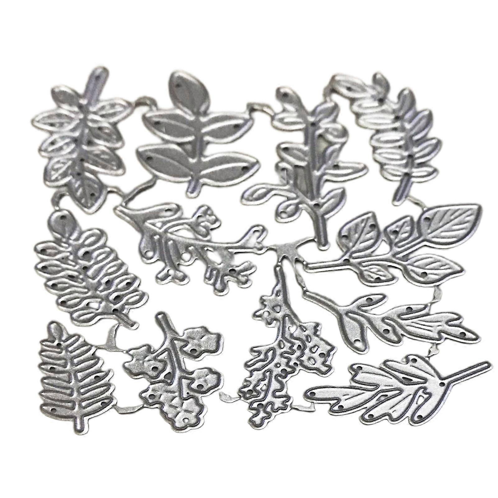 Embossing Stencil Anti-deform Easy Use Unique Leaf Pattern Craft DIY Cutting Die for Album