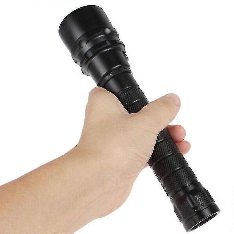 Aluminum Alloy Strong Light Rechargeable Deep Diving Led Flashlight