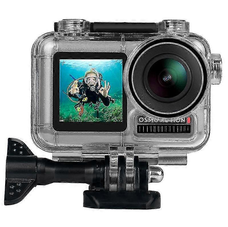 40m Waterproof Protective Case Shell Bike Mount Sticker For Dji Osmo Action Sports Camera