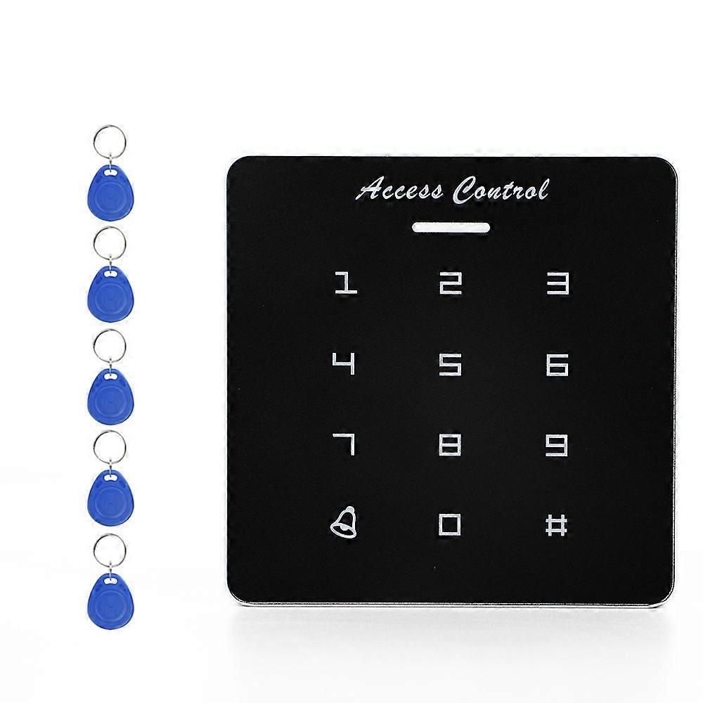 Access Control System, Wall Mount RFID Card 12V Smart Password Access Control Convenient Safe for Factory
