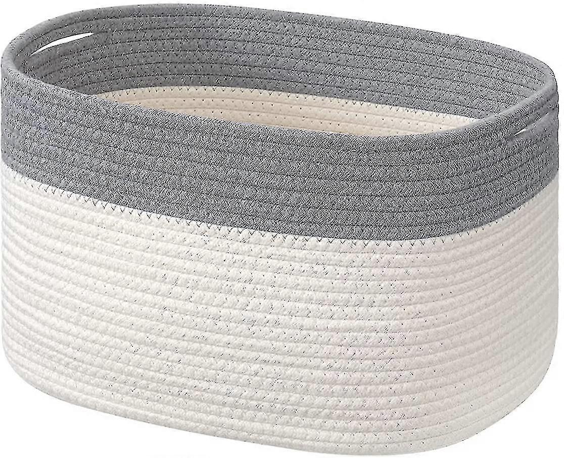 Cotton Rope Storage Baskets Bin Storage Cube