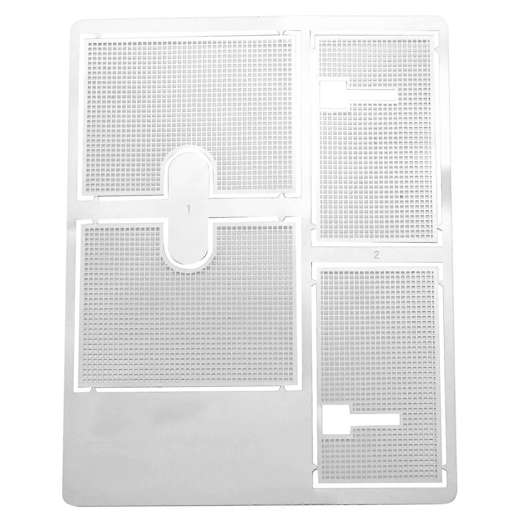 Decoration Metal Protective Net Armored Metal Guard Plate for 1/16 Long German 3818 RC Tank Upgrade