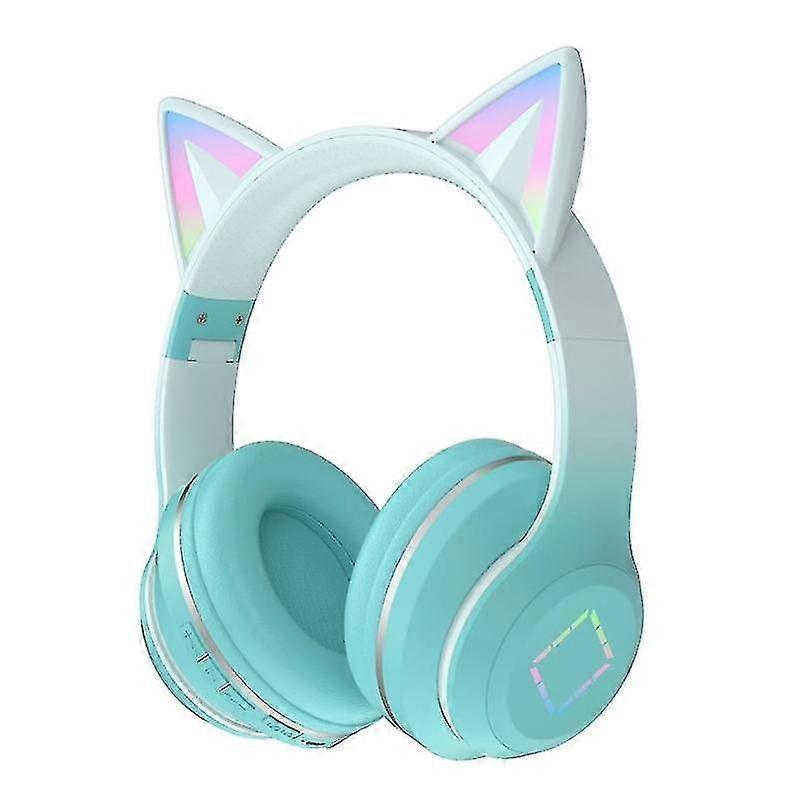 1 Set Dr57 Wireless Headset Bluetooth-compatible 5.1 With Cool Rgb Light Stereo Surround 200mah Nois