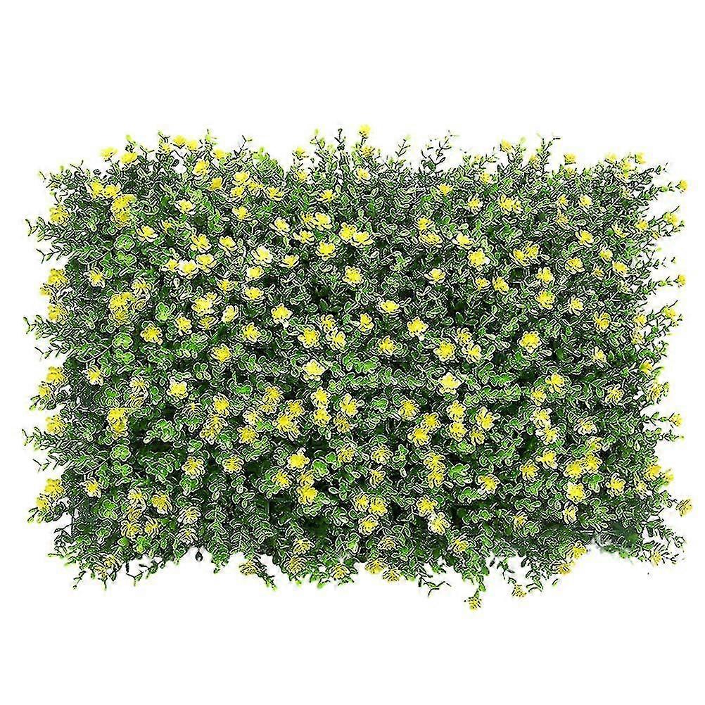 Artificial Grass Mat Fence for Garden Yard Backyard Decor - Grass Fence Artificial Hedges