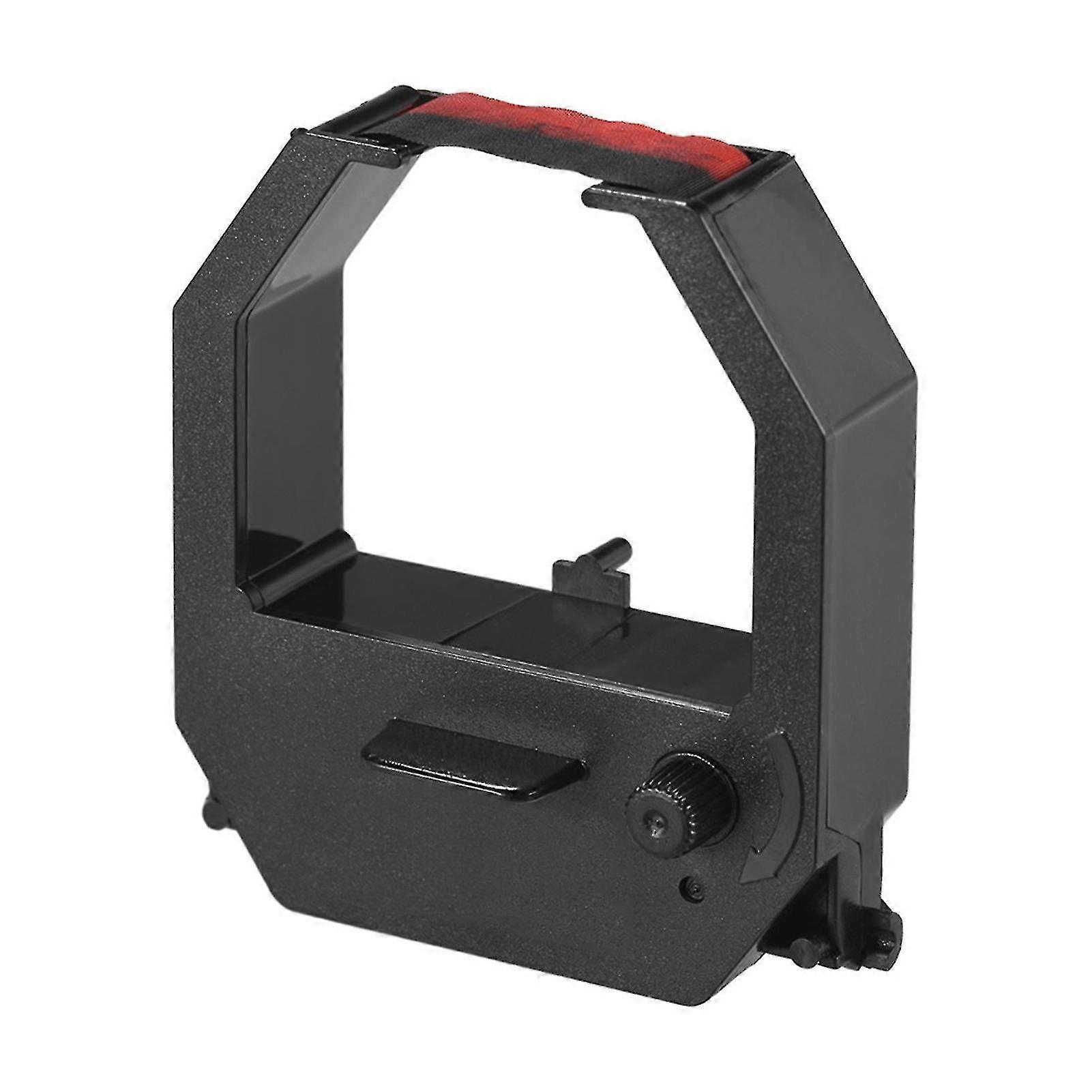 Time Clock Ribbon Cartridge Rød Sort Blækfarver Til Office Electronic Time Clock Recorder Machine XXF
