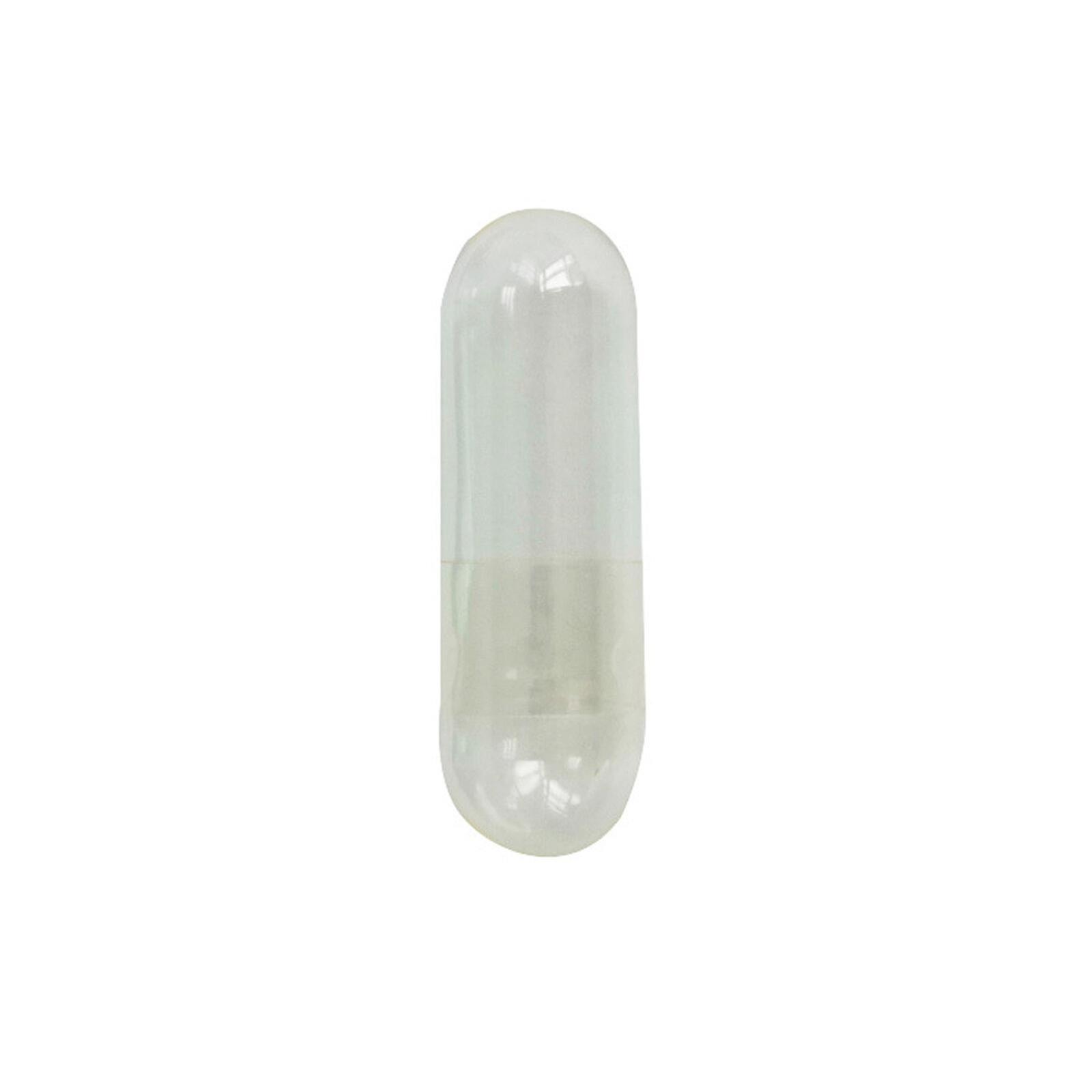 Καλύτερη προσφορά, μέγεθος 0 Clear Empty Veggie Capsules 1000pcs Για Αιθέρια Έλαια Vegan Vegetarian Veg Caps, Γρήγορη αποστολή