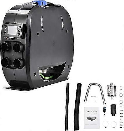 سخان هواء ، 12 فولت / 24 فولت سخان وقوف السيارات LCD 5KW سخان هواء محمول سخان هواء منخفض الضوضاء لحافلات قارب الشاحنات Rvs المعسكرات