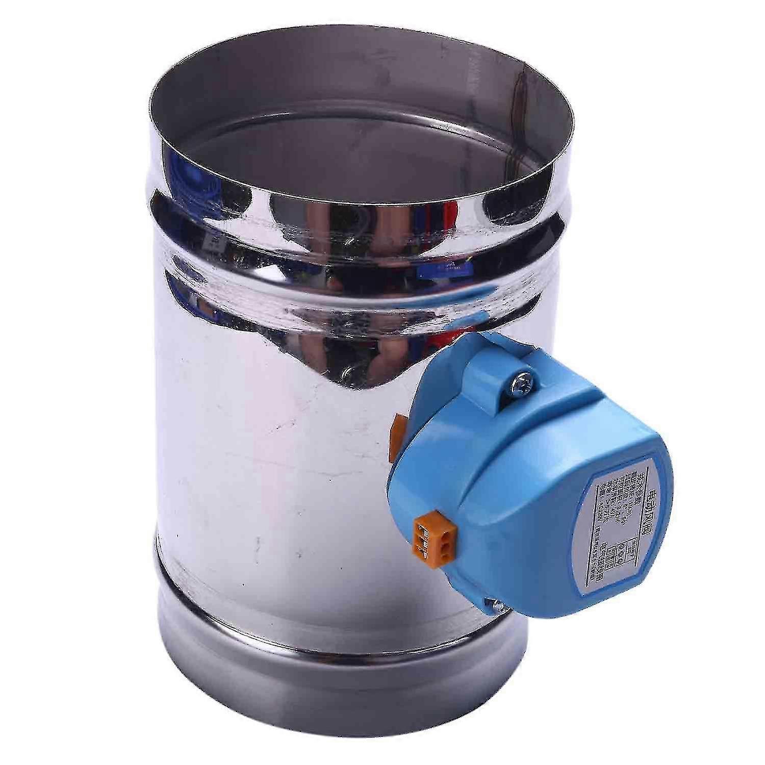 Válvula de amortecimento de aço inoxidável de 125 mm compatível com ventilação de 5 polegadas 220v Zekai