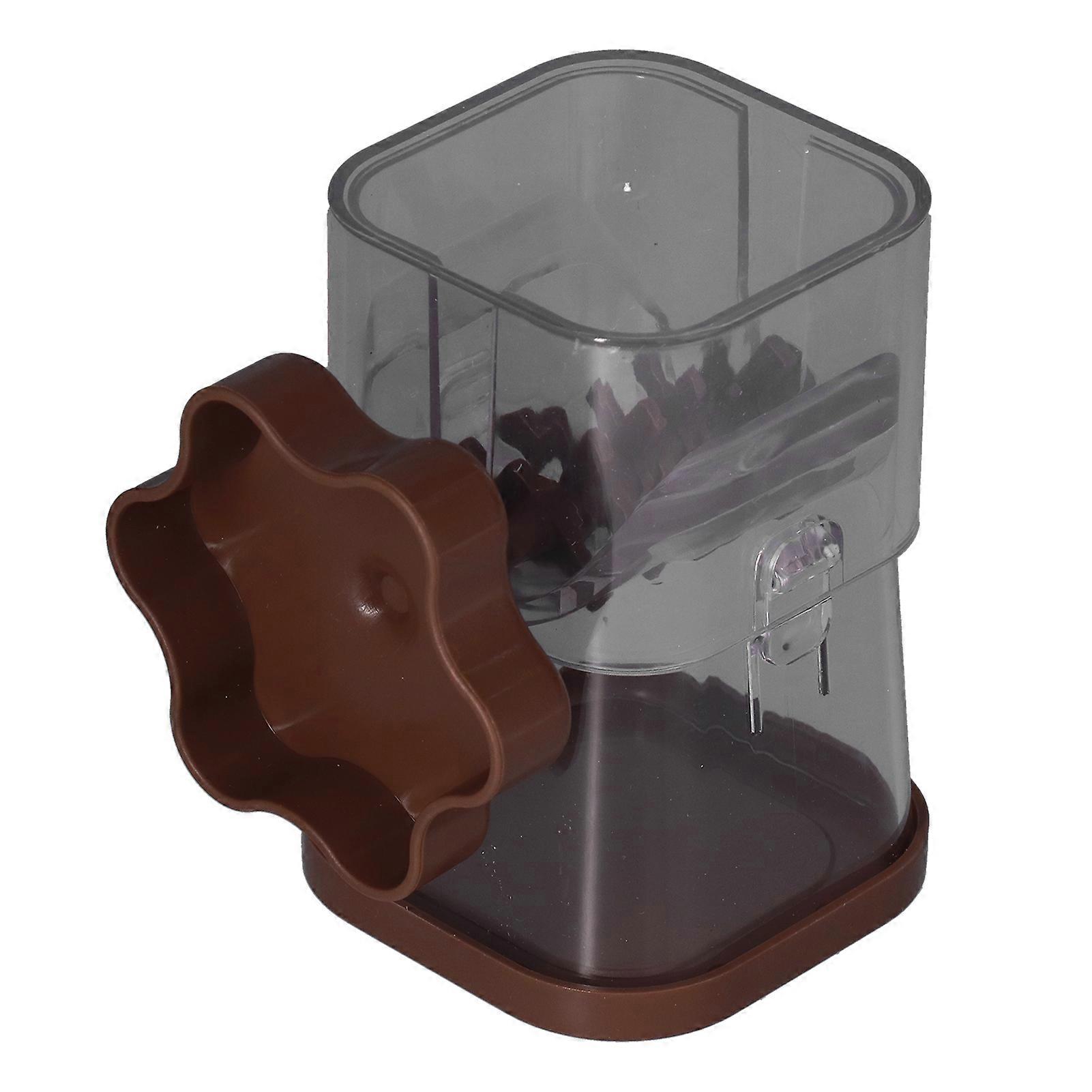 Manual Nut Chopper Efcompatibletless Easy to Clean Hand Crank Nut Grinder compatible Almonds Hazelnuts PecansCoffee