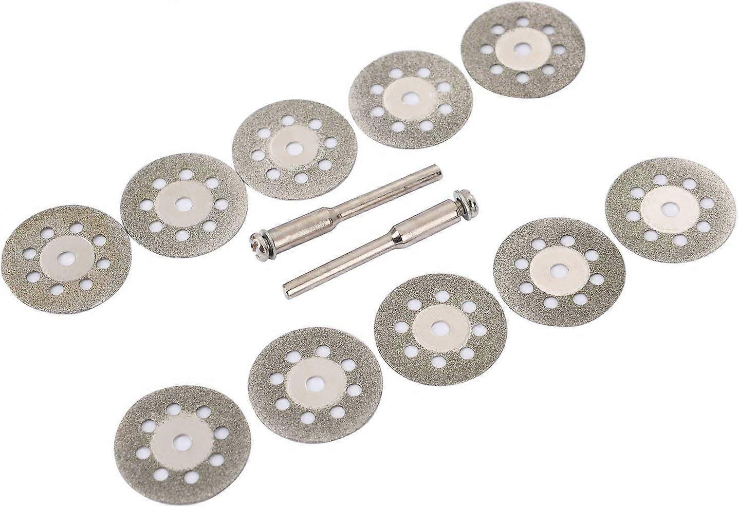 12 Pack 22mm Perforated Mini Cutting Discs, Diamond, Cutting Discs, Ann Arbor Rods