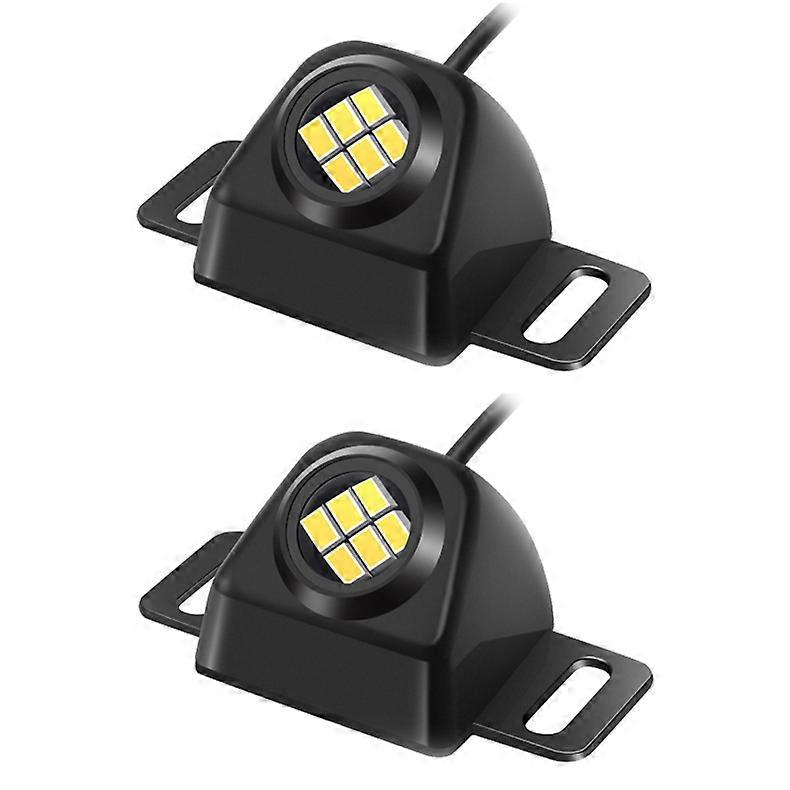 12-24V Reversing car light High Brightness Flashing Warning Lamp Auto Motorcycle Tail Lamp Parking Reverse White LED Bulb