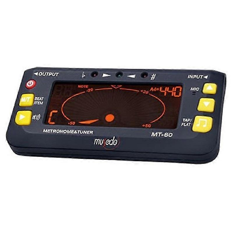 Musedo MT-30 MT-40 MT-60 MT-80 Professional Precision LCD Guitar Metronome Tone Generator Guitar Tuner