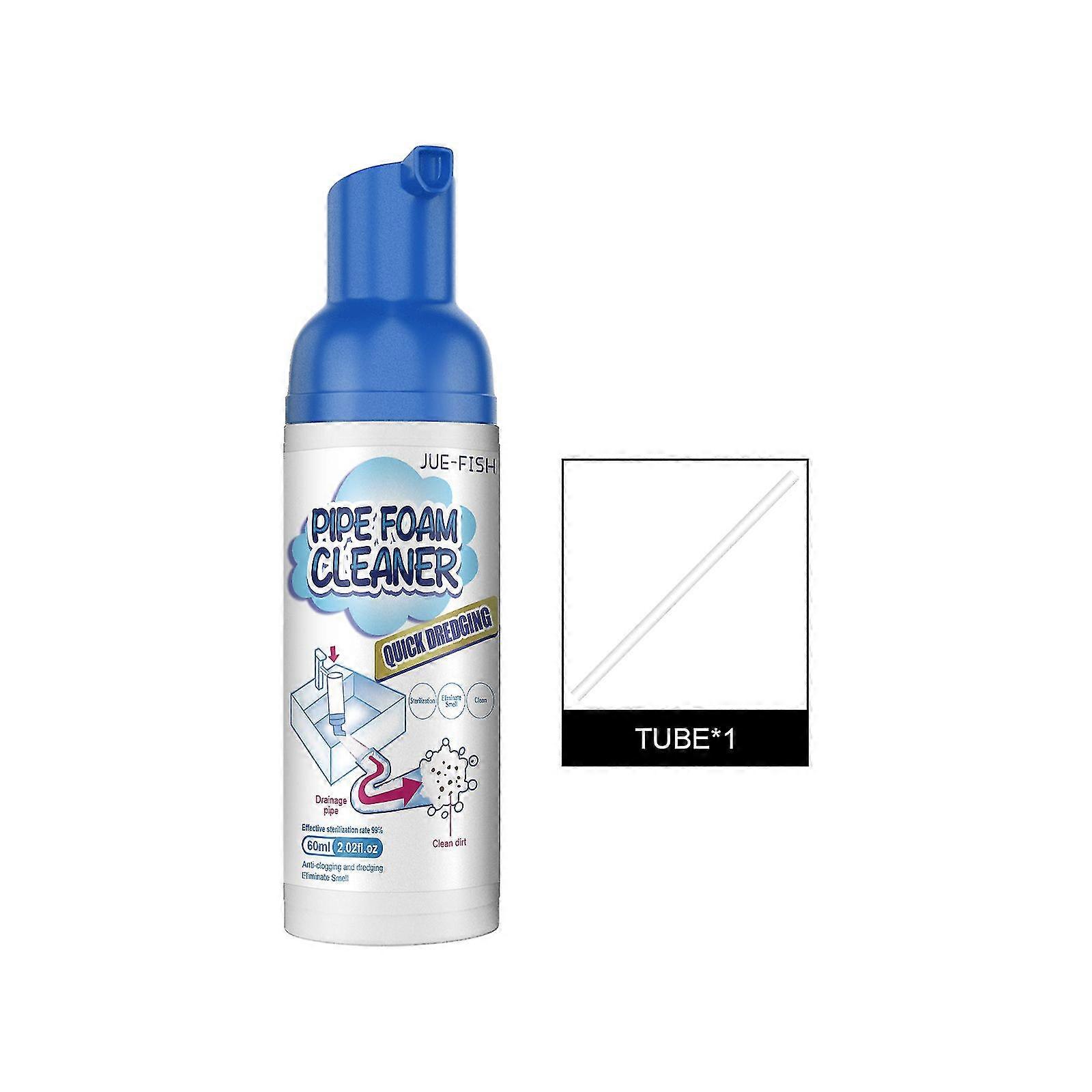 Drain Pipe Foam Cleaner, Pipe Dredge Deodorant Clog Remover For Toilets, Sinks, Tubs