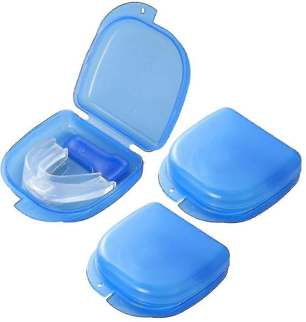 3PCS المهنية الأسنان ليلة الفم الحرس للنوم السلمي القضاء على طحن الأسنان