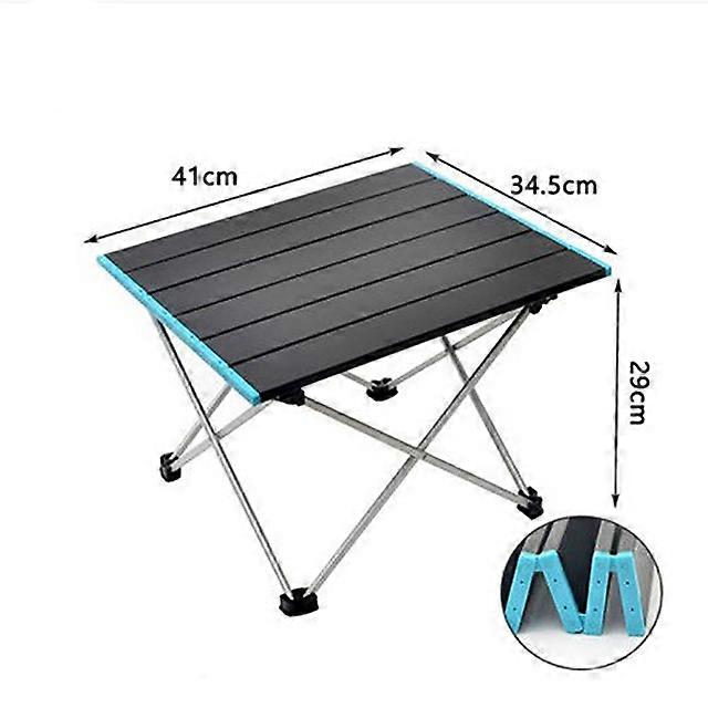 High Strength Aluminum Alloy PorFolding Tables Ultralight Folding Camping Folding Tables Foldable Outdoor Dinner Desk For Family Party Picnic BBQ