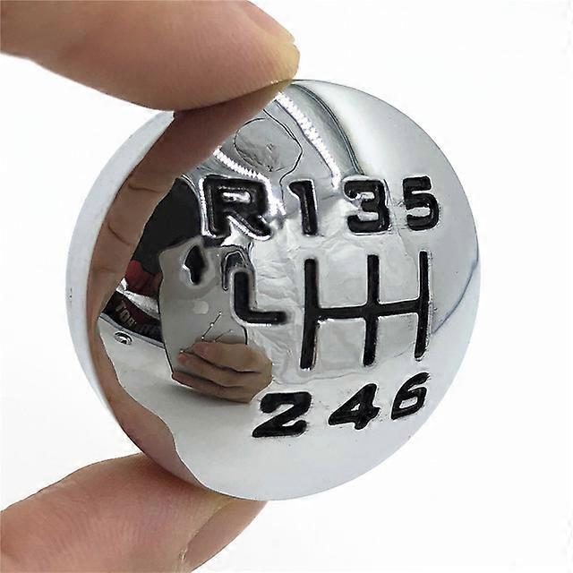 For Peugeot 307 308 3008 407 5008 807 Partner B9 Tepee Citroen C3 (A51) C4 Picasso Gear Shift Knob Cap Cover Badge Speed Emblem