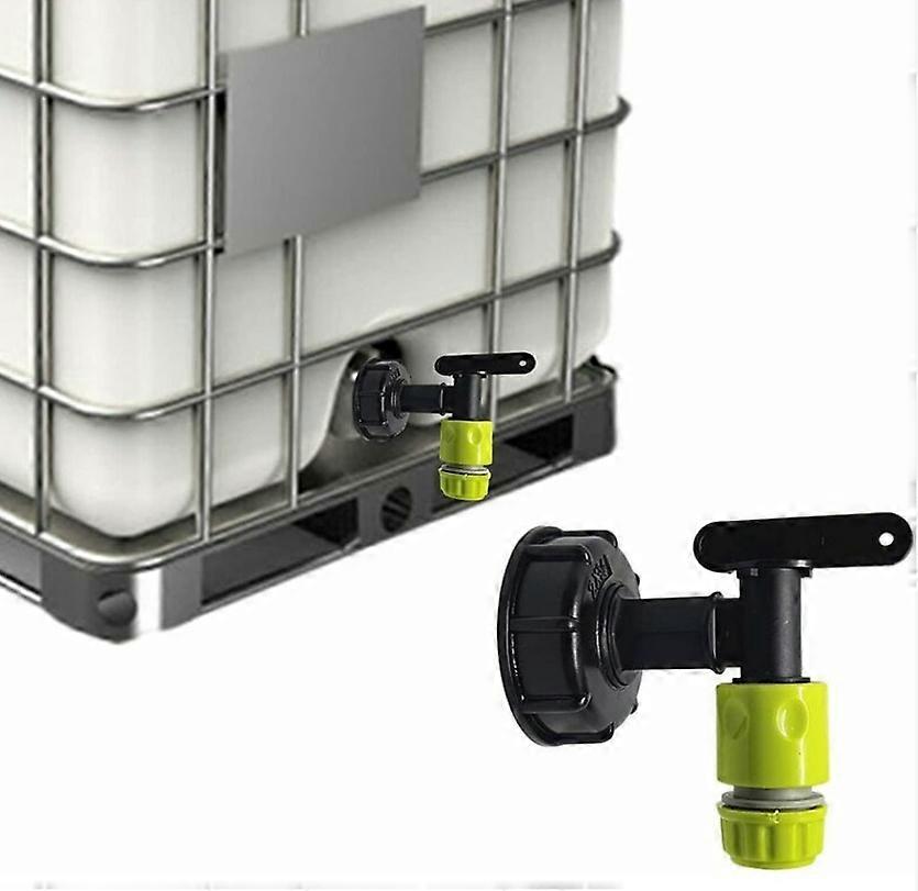 IBC Tank Faucet S60x6 Faucet for IBC Tank, 3/4quot IBC Tank Adapter, Plastic IBC Tank Adapter S60x6, IBC Tank Faucet Adapter for IBC Tank Faucet