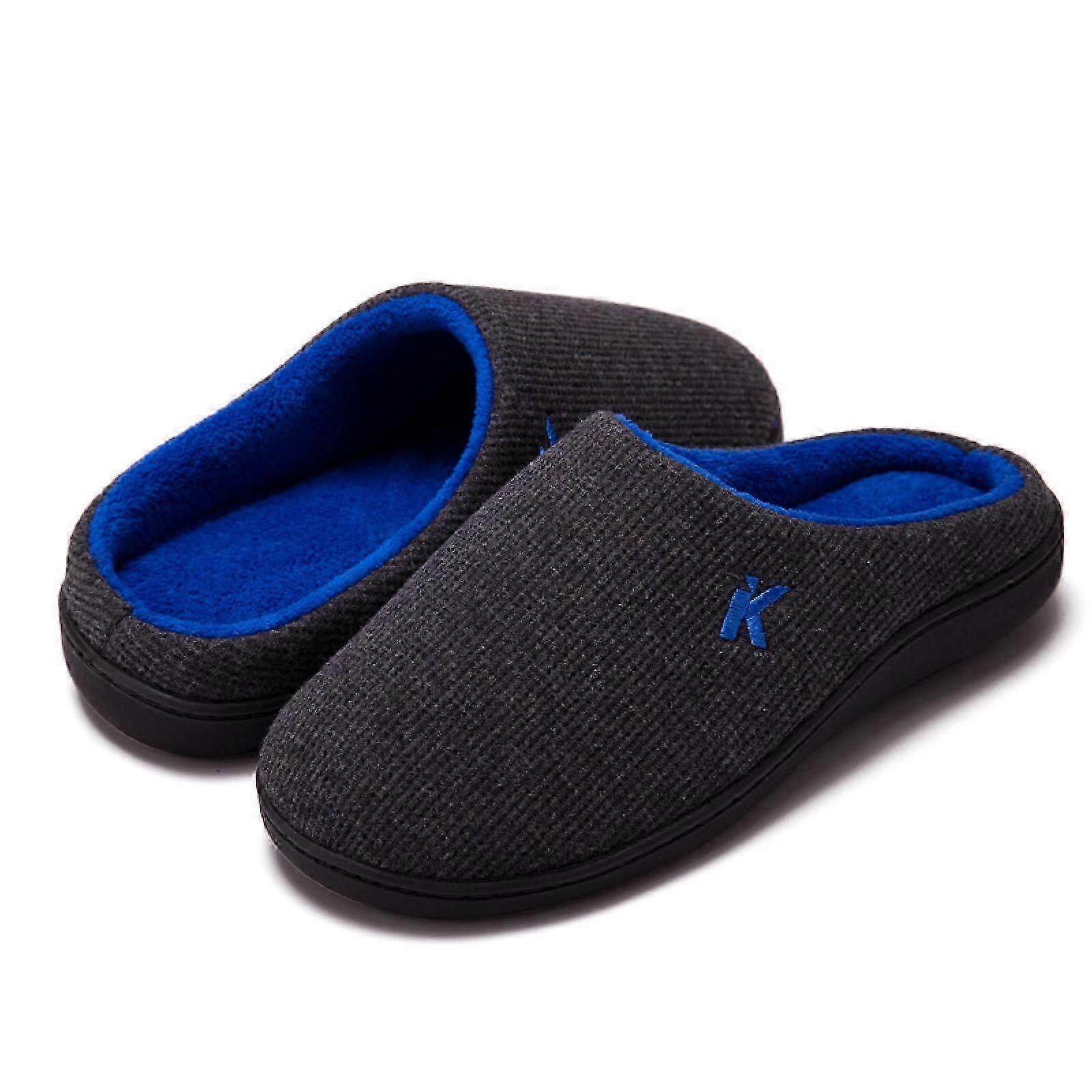 Men's Two-Tone Memory Foam Slipper