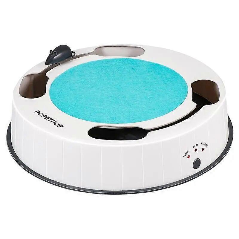 Electronic Mouse Cat Toy Interactive Pet Cat Teaser Hide And Seek Electronic Mouse Hunt Toy For Pet