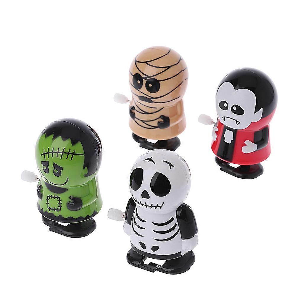 Halloween Clockwork Jumping Ghost Toy Mechanic Educational Game Prank Decoration