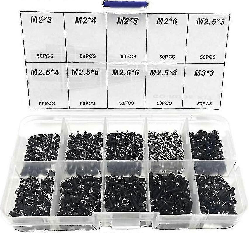 500 جهاز كمبيوتر شخصى مسامير الكمبيوتر المحمول كيت M2 M2.5 M3 مسامير، العالمي الكمبيوتر المحمول المسمار كيت، الكمبيوتر إصلاح المسمار كيت ل IBM حصان ديل لينوفو سامسونج سوني آسوس بوابة AC