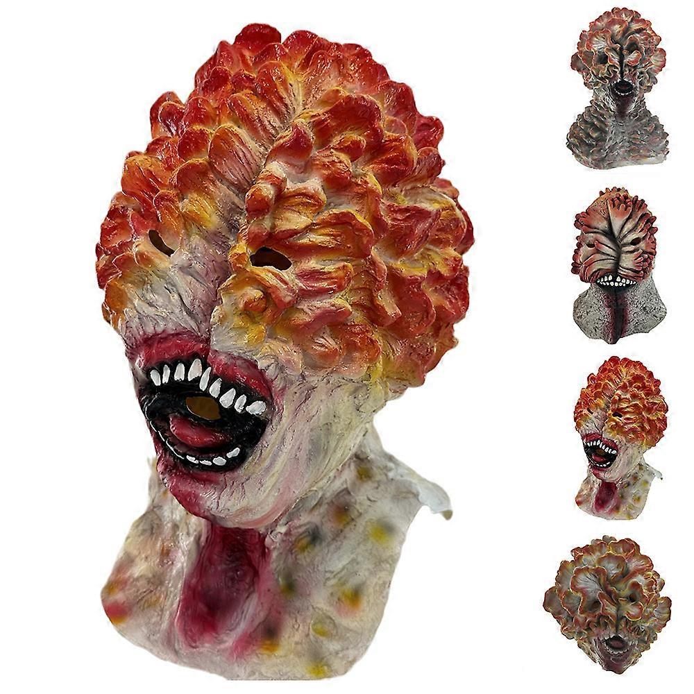 Halloween The Last of Us Clickers Spore Fungus Creepy Mask Cosplay Party Masks