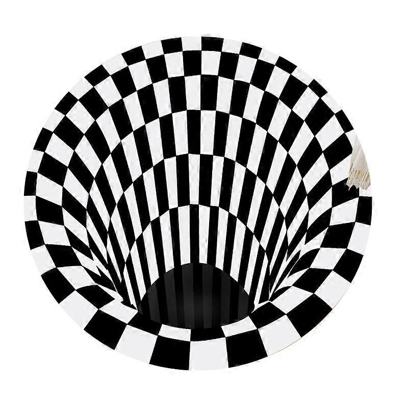 3D Carpet Bottomless Hole Optical Illusion Area Rug
