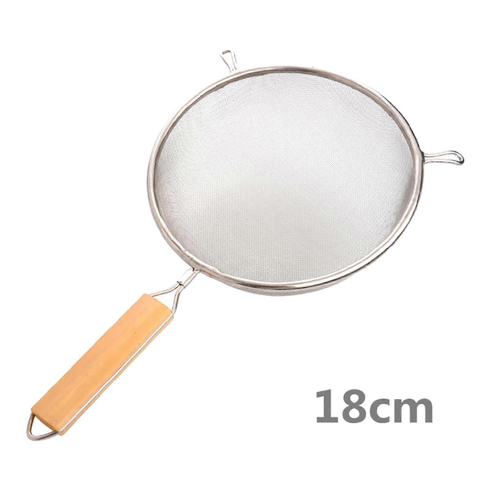Filter Multi-function Sturdy Stainless Steel Kitchen Oil Durable Strainer for Home