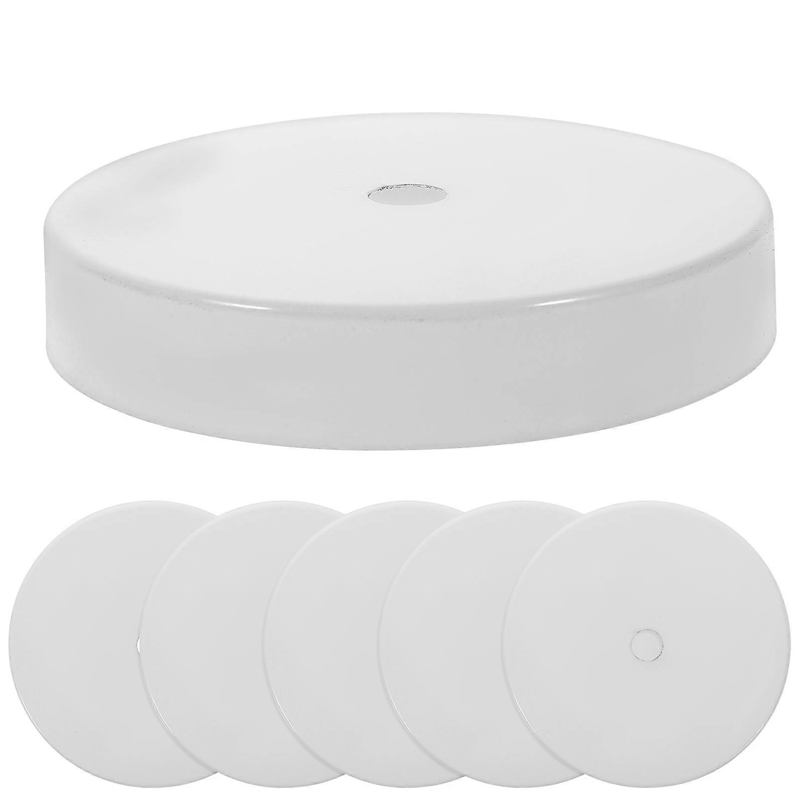 6pcs Deckenabdeckplatte Leuchte Montageplatte Pendelleuchte Abdeckung