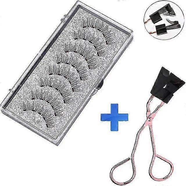 Magnetic Eyelashes 3d Artificial Eyelashes Set, Reusable Double Magnetic False Eyelashes, Natural Look Of False Eyelashes